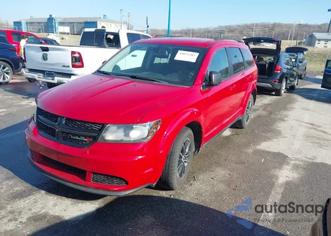 2018 Dodge Journey Se z USA, uszkodzony, nr VIN 3C4PDCAB1JT473978